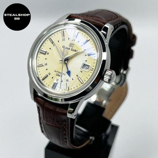 Murah Seiko Mod Gs Cream Nh34 Gmt Automatic