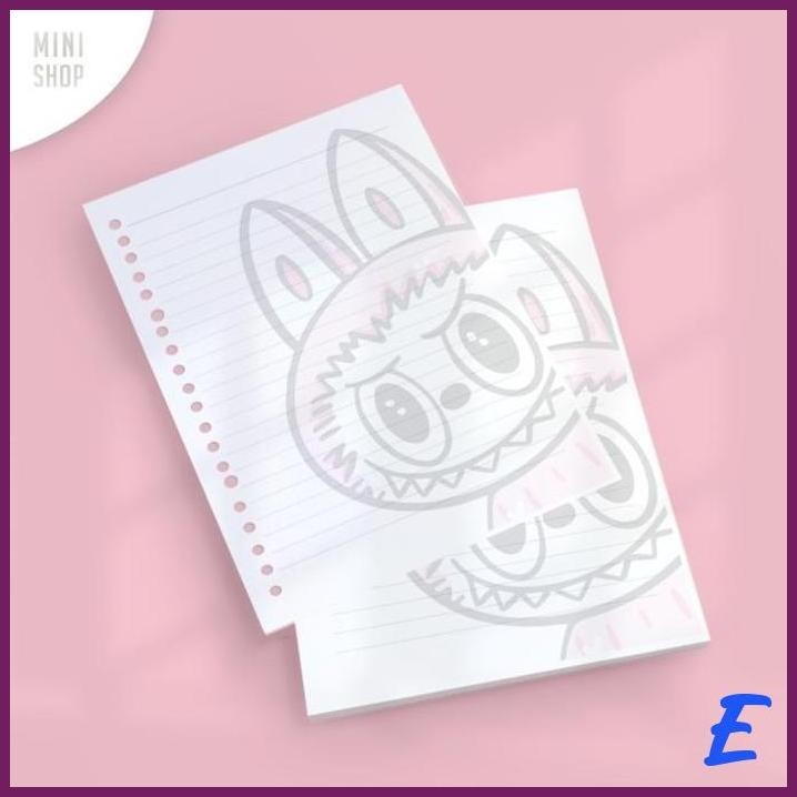 

| STV | REFILL BINDER A5 LABUBU ( LOOSE LEAF AESTHETIC NOTEBOOK PLANNER BUKU DIARY NOTES RING BOOK BUKU WEEKLY MONTHLY YEARLY AGENDA JOURNAL AESTETIK LUCU MURAH KAWAII MINIMALIST KOREA REFILL )
