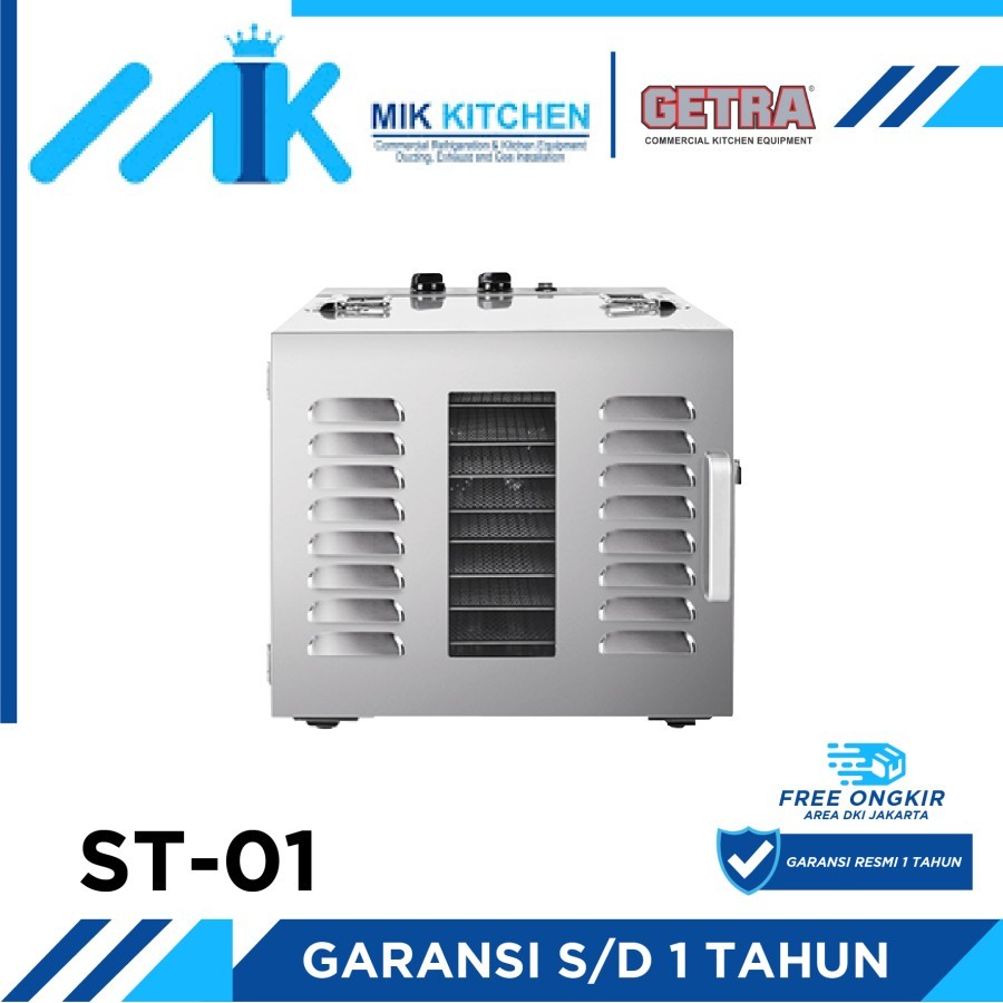 GETRA ss food dehydrator ST01 / ST 01 10 tray mesin pengering getra