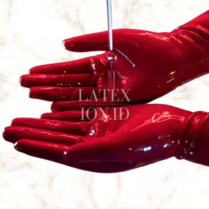 LATEXION.ID | LATEX LUBE STOCKING GLOVE SUIT RUBBER FASHION KARET