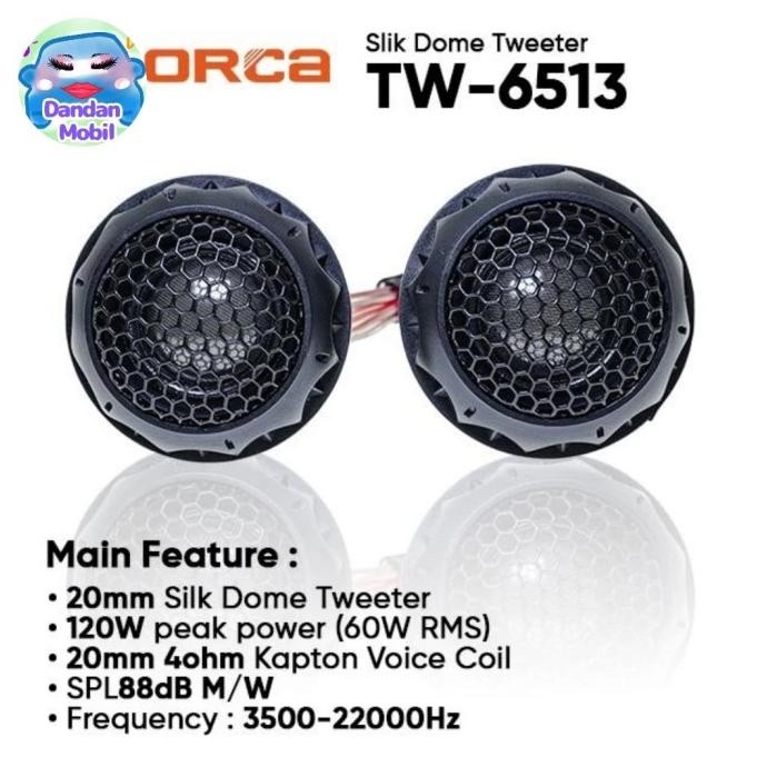 TWEETER ORCA TW-6513 TWEETER SPEAKER MOBIL