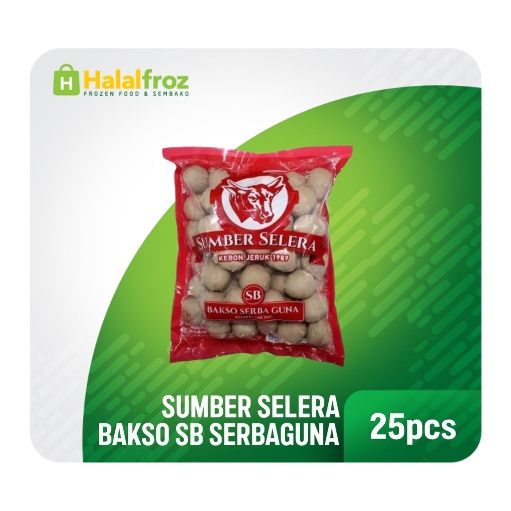 

Sumber Selera Bakso SB SERBAGUNA 25pcsGosend Ready, Paling murah, Terlaris