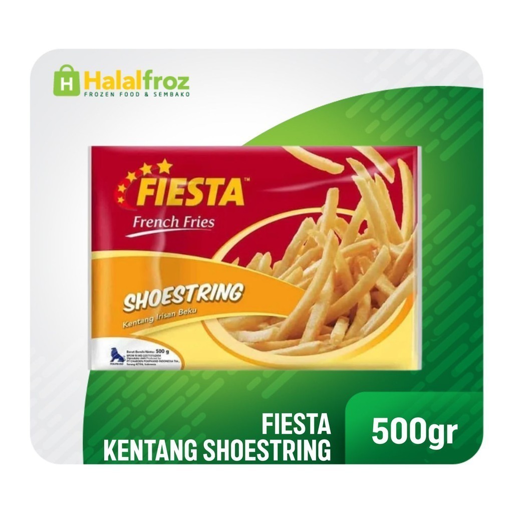 

Kentang Fiesta Shoestring 500 gramGosend Ready, Paling murah, Terlaris