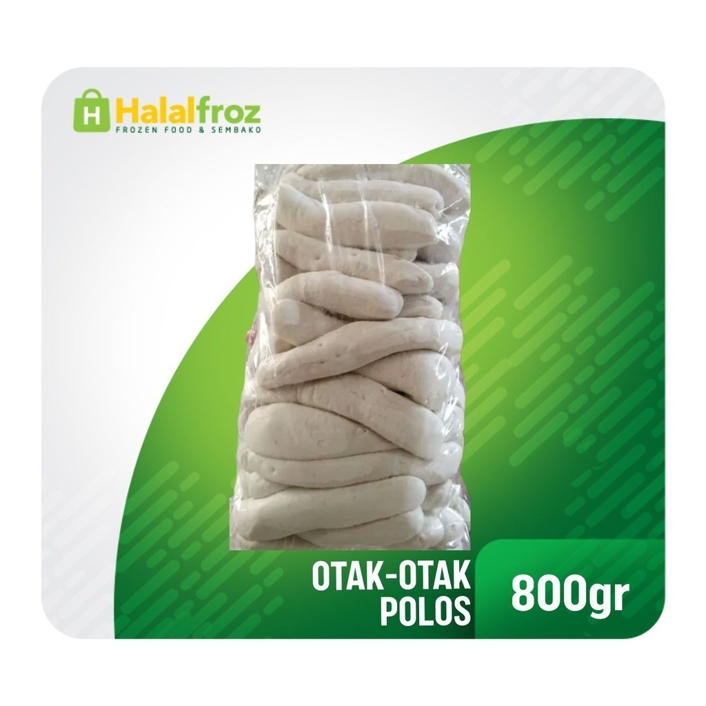 

Otak-otak Ikan Polos 800gr