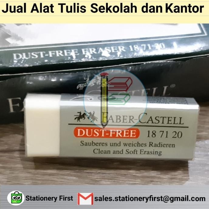 

Eraser Penghapus Faber Castell 187120 (Putih Besar)