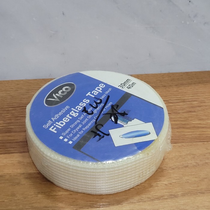 

`````````] Lakban fiberglass gypsum 30mm x 40m