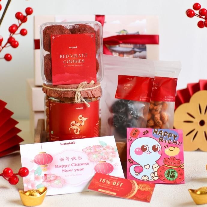 

Hampers Imlek / Cny Hampers - Limited Set - Semi Hardbox Original Dan Terpercaya