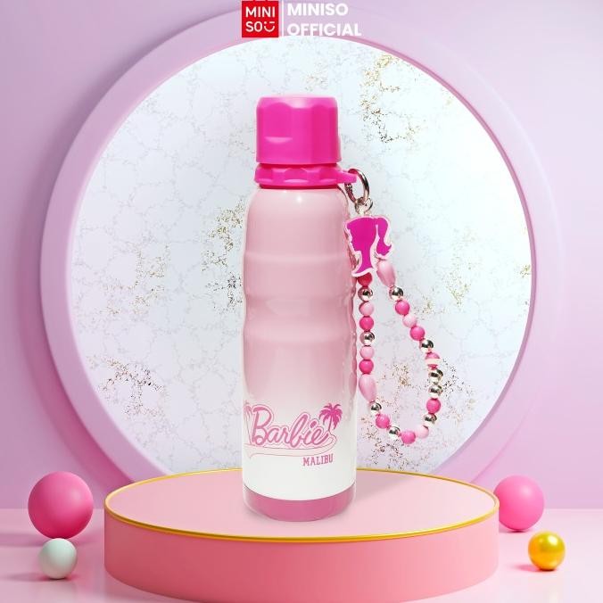 Sale Miniso X Barbie Collection Cangkir Termos Insulated Water Bottle Thermos Cup Cooling Cup Botol 
