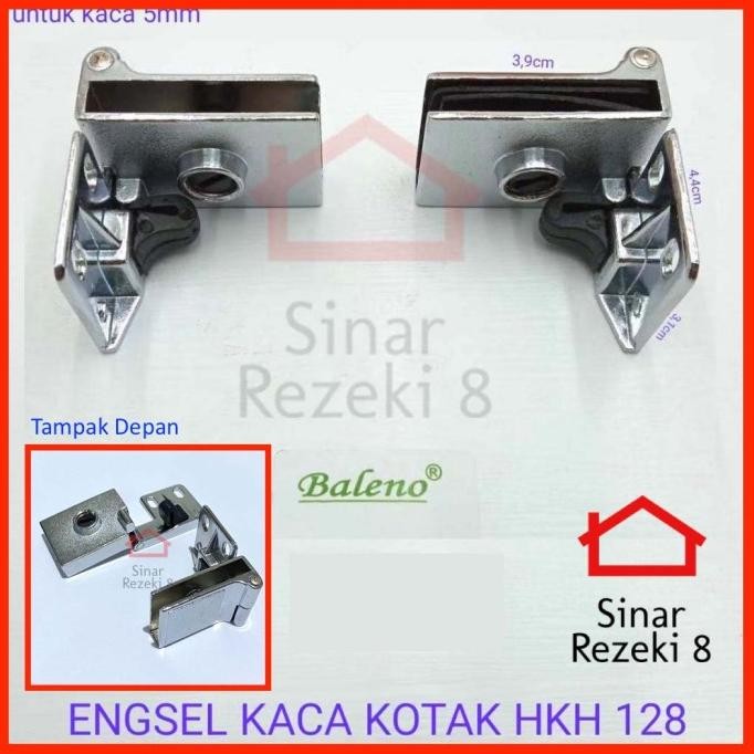 Terlaris Engsel Kaca ke Kayu Chrome Jepit / Skrup Samping Pintu Lemari Penjepit SALE