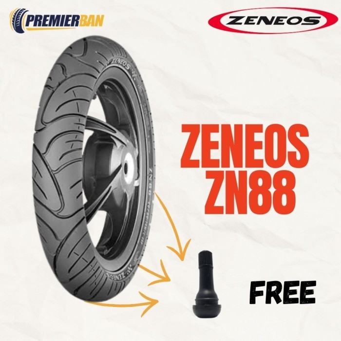 Ban Zeneos Zn88 Ring 16 80/90 Tubeless Ban Motor Nouvo,Skywave
