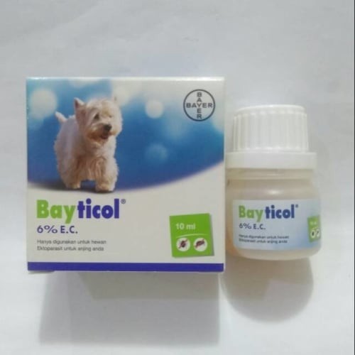 Terbaru Obat Kutu Bayer Bayticol 10ml Obat Kutu Anjing Bayticol 10ml Murah