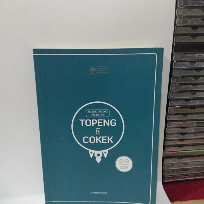 

BUKU TOPENG DAN COKEK TELISIK TARI DKJ TARI BETAWI.