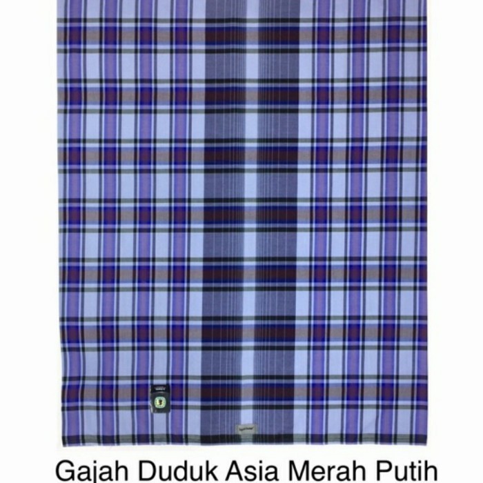 Sarung Gajah Duduk Asia Merah Putih Motif Kotak #Gratisongkir #Sale #Discount