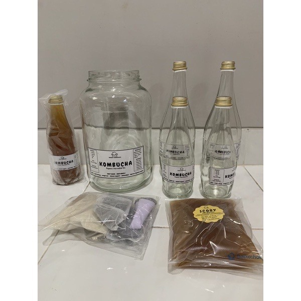 

PAKET KOMPLIT PEMBUATAN KOMBUCHA