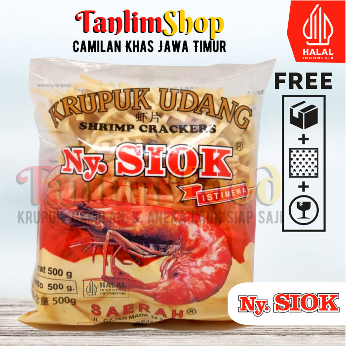 

Kerupuk / Krupuk Udang Stik Ny Siok 500gr - TanlimFood