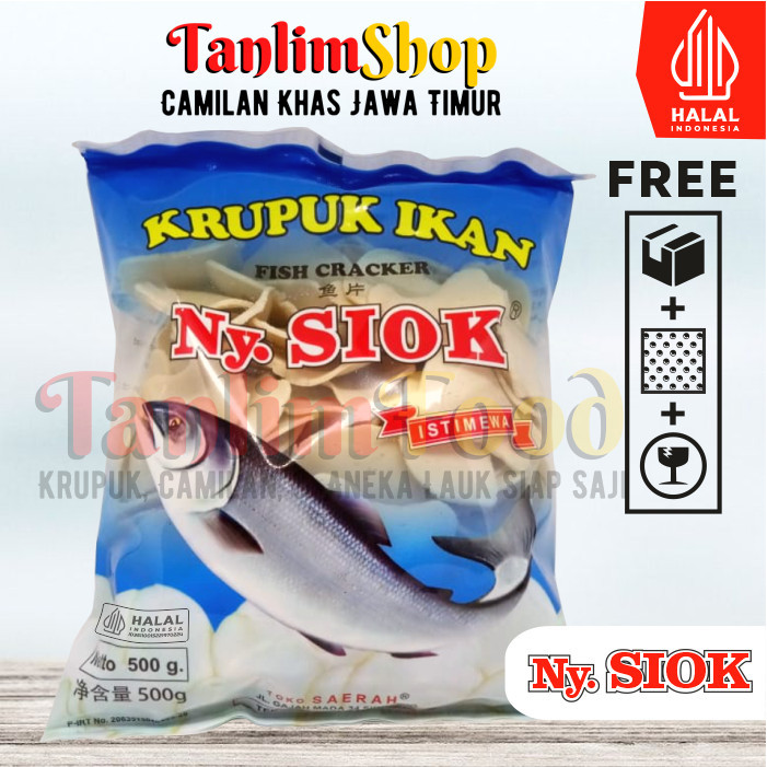 

Kerupuk / Krupuk Ikan Ny Siok 500gr - TanlimFood