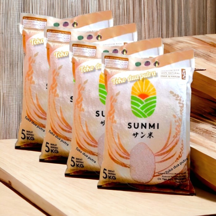 

Beras Sunmi 5 kg X 4 kantong free 1 pcs bihunku Laksa