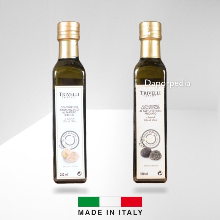 

Italian White / Black Truffle Olive Oil Italy Minyak Truffle Tartufo