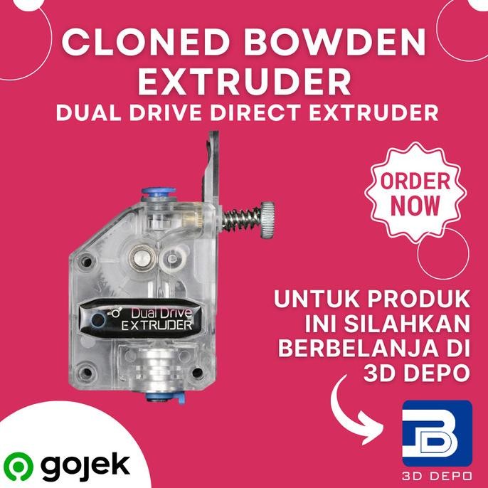 Cloned Bowden Extruder BMG Btech Dual Drive Direct Extruder