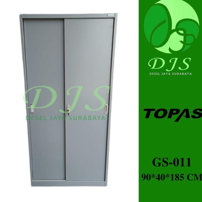

TERMURAH - Lemari Besi Sliding GS-011 TOPAS - Almari Besi (Sliding Door) Lemari