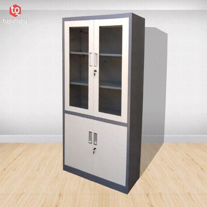 

TERMURAH - Lemari Kantor Besi File 2 Pintu Kaca EC-07