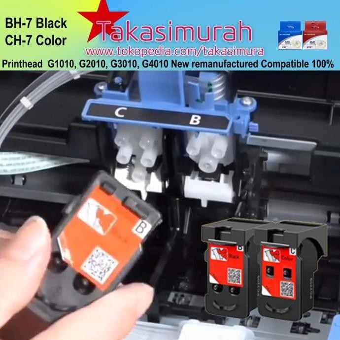 Cartridge BH-7 BH7 Printhead Canon Catridge Compatible Printer G2010