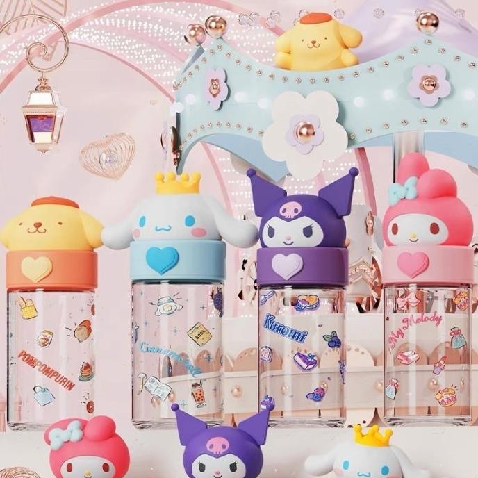 Grosir Botol Minum Sanrio Original/Botol Teguk 500 Ml Sanrio Original Tritan