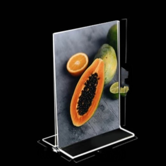 

Tent Card/Papan Menu /Display Menu Ukuran Custom