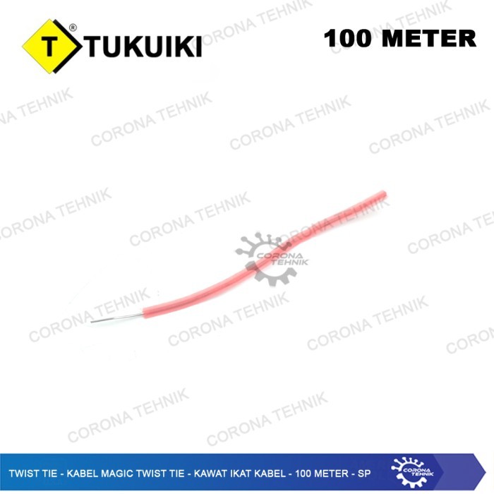 

Twist Tie - Kabel Magic Twist Tie - Kawat Ikat Kabel - 100 Meter - Sp