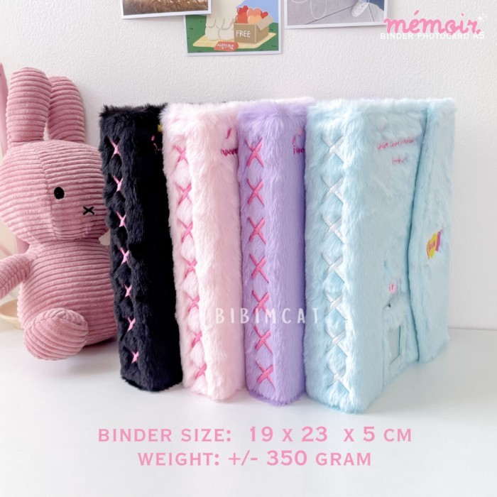 

(A5 Size) Memoire Binder Photocard Album Pc Fluffy Bulu