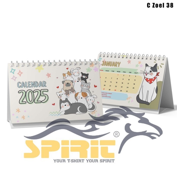 

Kalender Meja Duduk Kucing Aesthetic 2025 Percantik Ruangan Anda Dengan Desain Modern