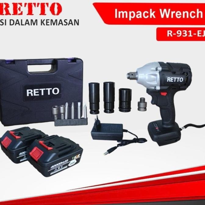 Mailtank 21 V Impact Wrench Cordless Bor Pmbuka Baut