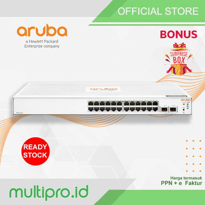 Hpe Switch Aruba Ion 1830 24G 2Sfp Jl812A