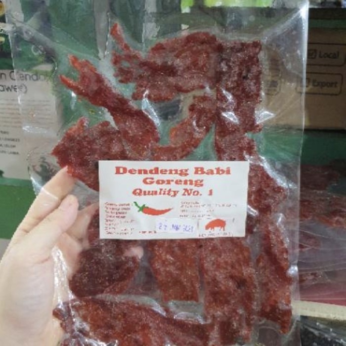 

DENDENG BABI KEMASAN PLASTIK