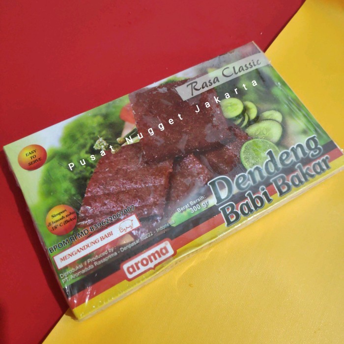 

DENDENG BABI BAKAR CLASSIC 300 GR AROMA