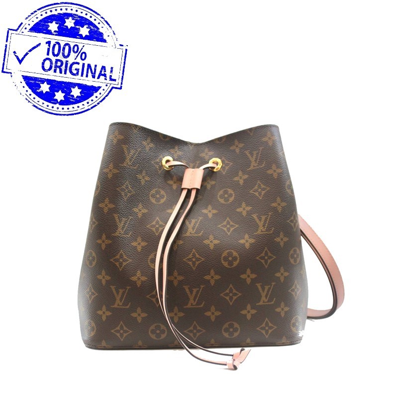 Preloved Louis Vuitton Neo Noe MM Monogram Pink Poudre 2019