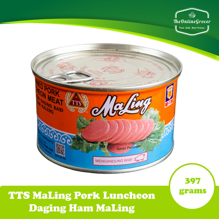 

TTS MALING PORK LUNCHEON MEAT 397GR HAM MALING DAGING BABI