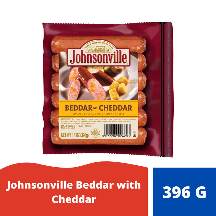 

JOHNSONVILLE BEDDAR WITH CHEDDAR