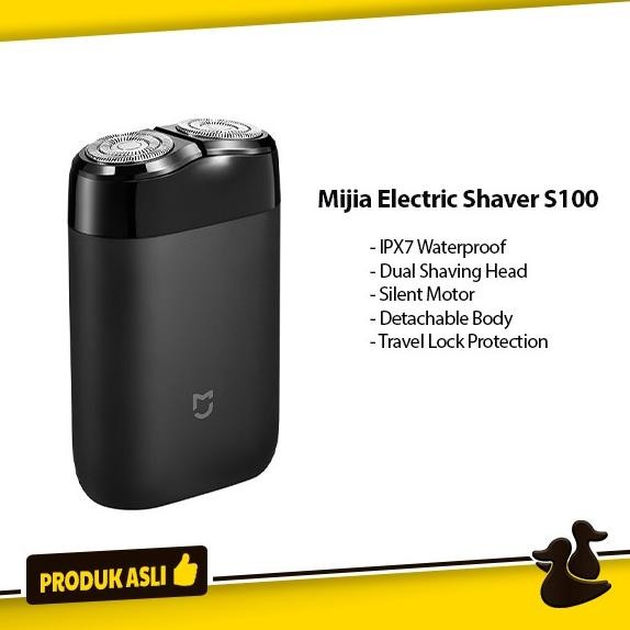 Xiaomi Mijia Electric Shaver S100 Alat Cukur Kumis Elektrik Original