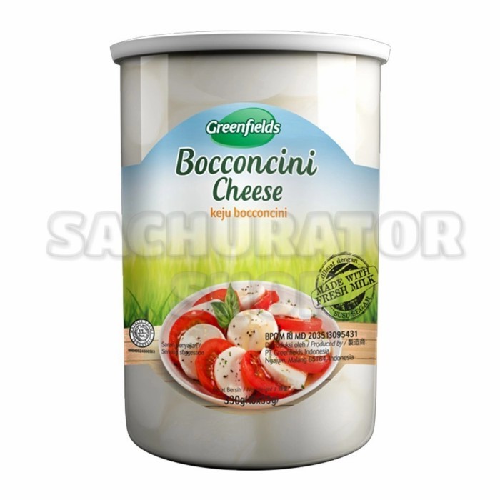 

KEJU GREENFIELD GREENFIELDS BOCONCINI BOCCONCINI CHEESE 330 GR GRAM