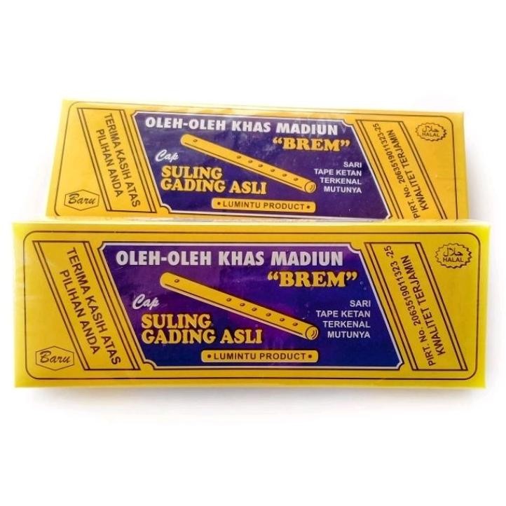 

Brem Madiun Isi 3 Cap Suling Gading Oleh Oleh Khas Berkualitas