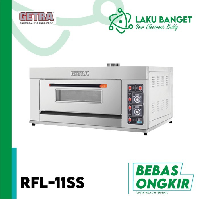 Ready Gas Baking Oven GETRA RFL-11SS / RFL11SS / RFL 11 SS GARANSI RESMI