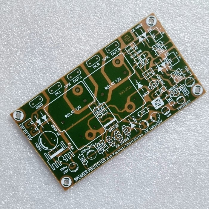 BERGARANSI PCB Speaker Protector Stereo OCP Anti Short