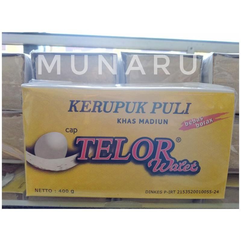 

Krupuk Puli Telor Walet Asli Lempeng Kerupuk Beras Khas Madiun Berkualitas