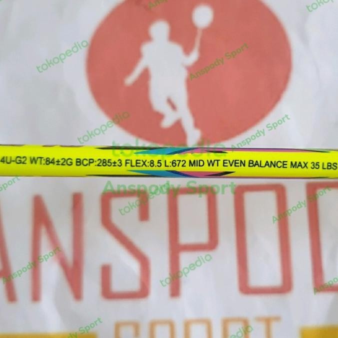 Miliki Raket Badminton Apacs Foray 70 4Ug5 Max 35Lbs