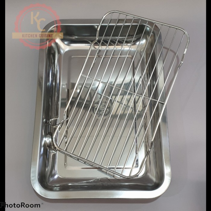 Nampan Set Cooling Rack Stainless 36 X 27 / Peniris / Nampan Oven