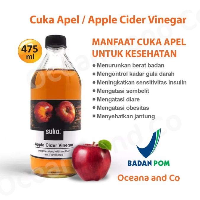 

Suka Organic Apple Cider Vinegar 475ml Murah Termurah
