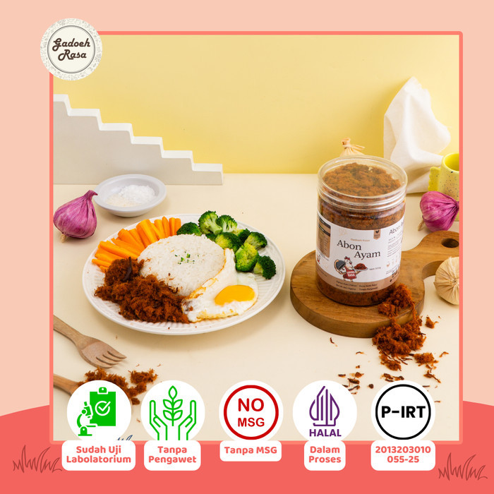 

SALE TERLARIS ABON AYAM PREMIUM GADOEH RASA READYY