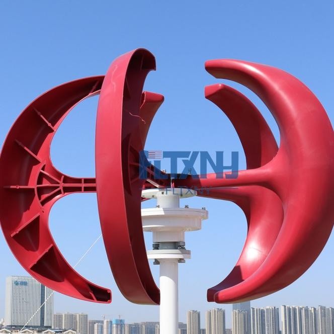 5000W Wind Vertical Turbine Generator Alternative Free Energy 5Kw