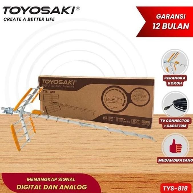 ANTENA TV DIGITAL TOYOSAKI 818 HARGA KHUSUS